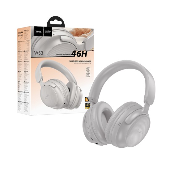 Hoco Wireless Headphone W53 Tone Gray
